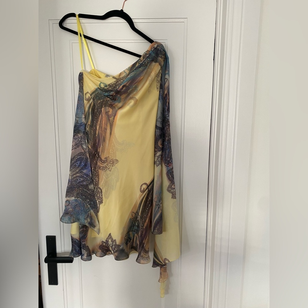 Off the shoulder; whimsical fun mini